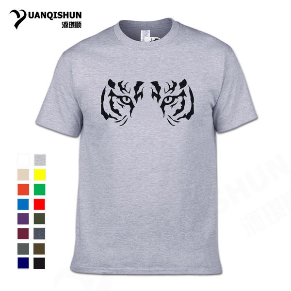 

tiger t-shirt raptor tribal animal eyes tshirt cotton short sleeves tee personality street hip hop cool design