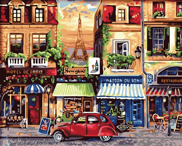 

16'*20' kids paint by number diy custom paint by number for wholesale