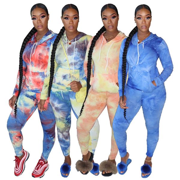 

2020 autumn women's suit european and american women's selling long-sleeved hoodie casual sports pants two-piece set, Gray