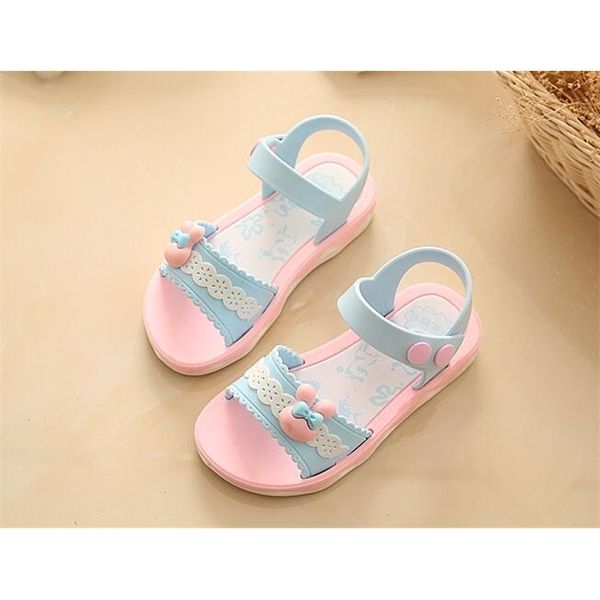 

sandals summer children rain big girls beach kids shoes pvc sandal 23-31 new primary school student, Black