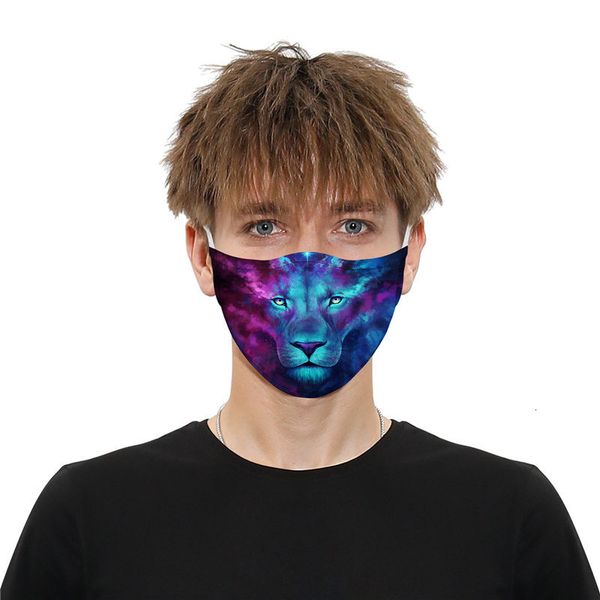 

mask cat gatto wolf outdoor party masks party printing spot pm2.5 cotton mouth face mask detachable filter animal mask