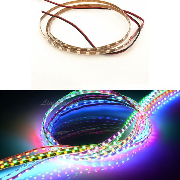 

2pcs 90cm car flexible led eyebrow strip daytime running light drl waterproof motorcycle light strip decorative bar 12v
