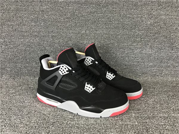 

discount 4 bred iv og black red low men basketball shoes sports sneakers trainers trainers outdoor size 7-12