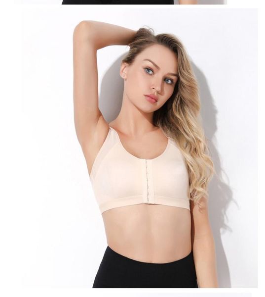 

women's sports fashion sports underwear chest gathered body shaping breathable sweat-absorbent underwear, White;black