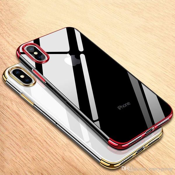 

for iphone 11 pro xs max xr x 8 7 6s plus case tpu clear silicone cover original luxury silm protection phone soft shell for iphonex