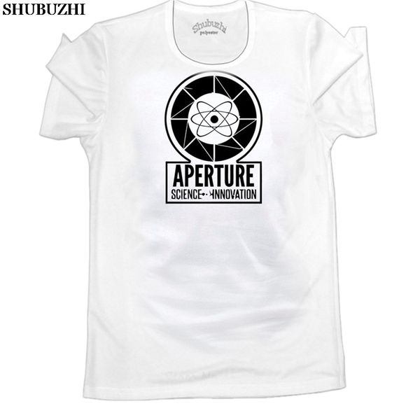 

portal 2 aperture laboratories logo men's t-shirt clothing shirt 100% cotton raglan sleeve tshirt ringer tee