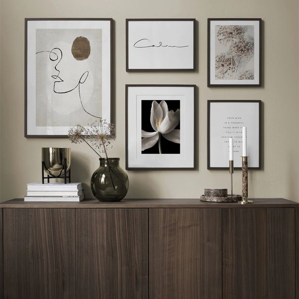 

abstract body line drawing poster quote wall art pictures posters and prints canvas painting decore nordic decoration home