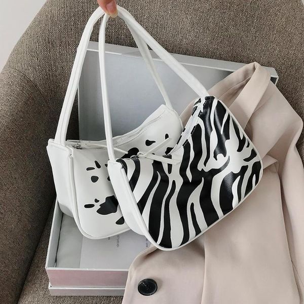 

casual animal print pu leather women handbag totes fashion exquisite shopping bag female zipper shoulder bag