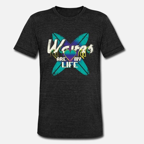 

surfer surfing water vacation t shirt men printed short sleeve round collar pattern crazy comical spring slim shirt