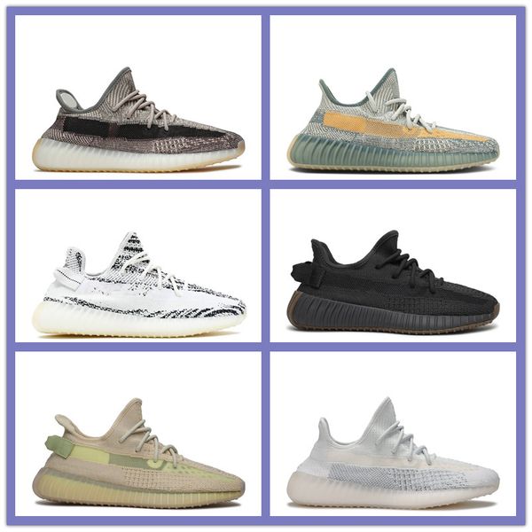 

kanye west running shoes static earth oreo abez cinder reflective zebra israfil linen yecheil yeezreel hyperspace men sneakers tail light