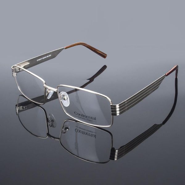 

classic man business stainless steel glasses frame hand-make acetate optical eyewear frame ct4231f, Black