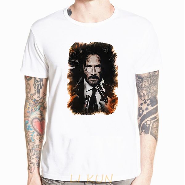 

john wick - t-shirt clothing casual short sleeve t shirts men short sleeve t shirt