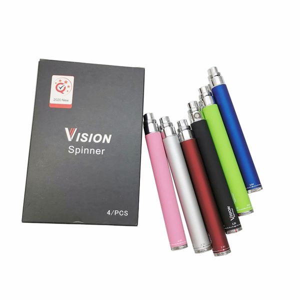 

Vision spin battery e-cigarette ego-c evod twist battery Variable Voltage 3.3-4.8V vape pen battery for dry herb vaporizer