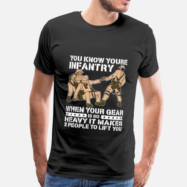 

soldier infantry bundeswehr t shirt men design 100% cotton crew neck unique cute funny casual spring autumn standard shirt