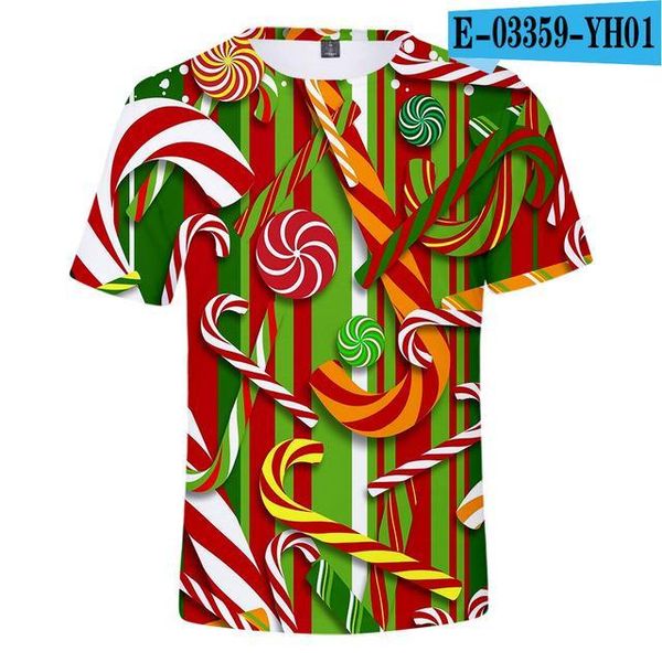

christmas festival santa claus christmas tree pattern t -shirt men /women summer 3d print shirts harajuku hentai horror men clothing