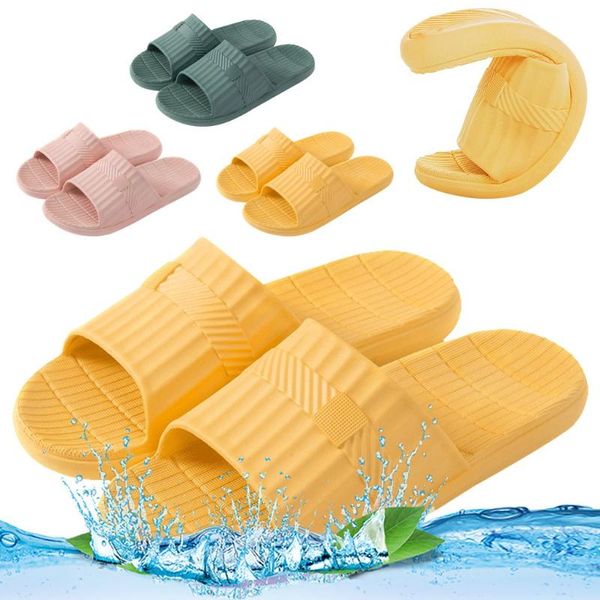 

летние женские, тапочки обувь моды ванной comfy красота non-slip solid color трусы мягкого дна главной пара пластиковых тапочки, Black