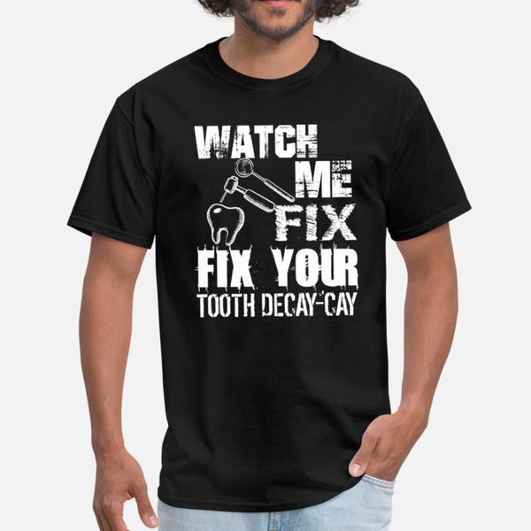 

dental assistan t shirt men printing tee shirt round neck solid color interesting comfortable spring letter shirt