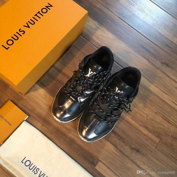 

2020men's designer shoes cloudbust thunder knit sneakers casual shoes white black leather mesh sneakers lace flat three retro, Red;white