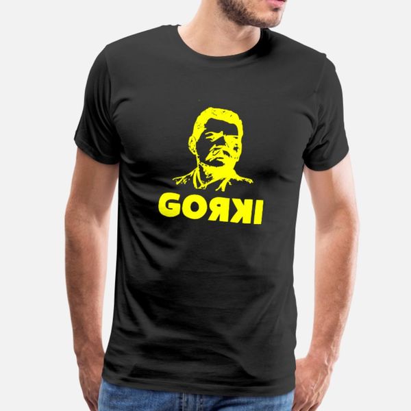 

maxim gorki soviet union communist socialist t shirt men anti-wrinkle tee shirt euro size s-3xl gents anti-wrinkle authentic spring shirt