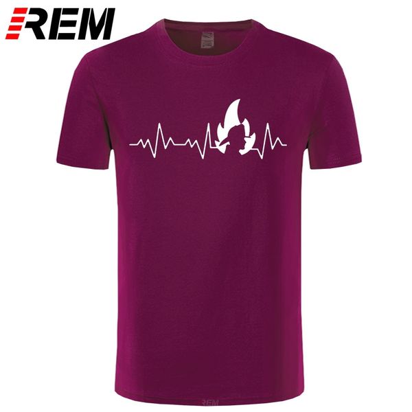 

summer style fireman heartbeat fireman firewoman novelty funny print t-shirt men casual short sleeve t shirt tees