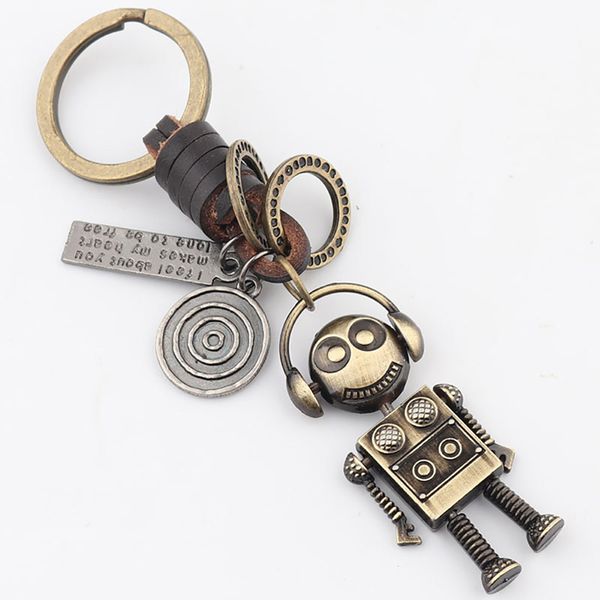 

2020 new creative keychain pendant cartoon car key ring ornaments gift auto keyfob car styling interior accessories, Silver