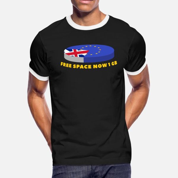

brexit joke space great britain england t shirt men print cotton o-neck letter fitness basic summer letters shirt