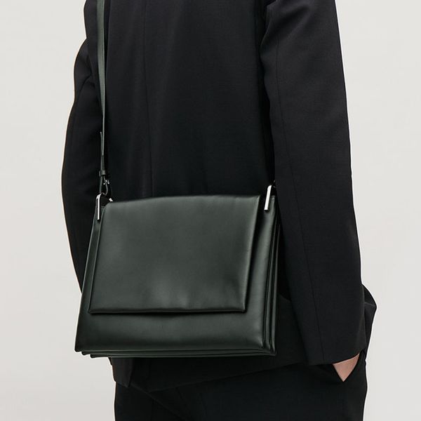

vintage women messenger bag simple briefcase black pu leather female shoulder bags bolsas feminina sling bags lady handbag