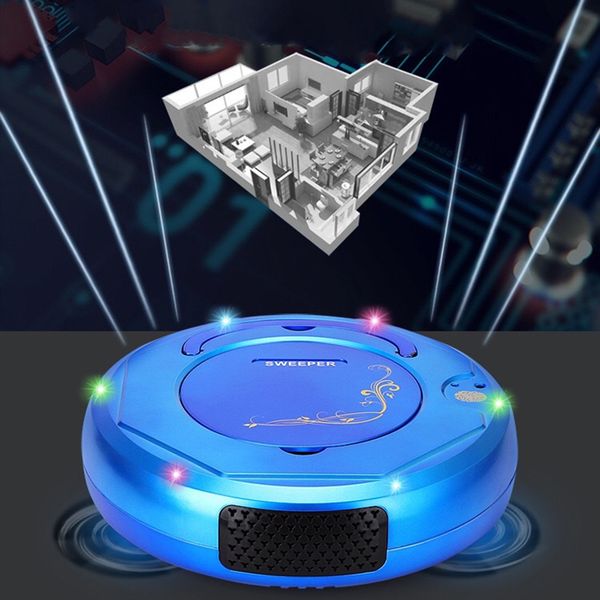 

low noise vacuum cleaner robot smart auto rechargeable dry wet mop sweeping robot home floor vacuum cleaner home cleaning tool