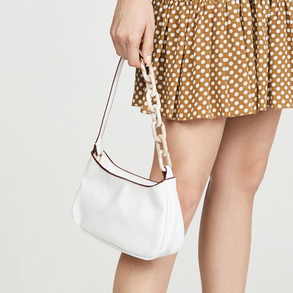 

vintage crocodile pattern women chain shoulder bags retro pu leather bags solid ladies small messenger handbag female