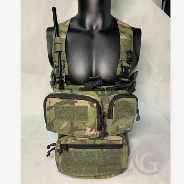 

грудь rig тактический механизм грудь rigs жилет комбинированный костюм, Camo;black