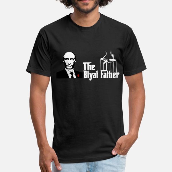 

the blyat father t shirt men customized 100% cotton crew neck clothes sunlight new style summer family shirt