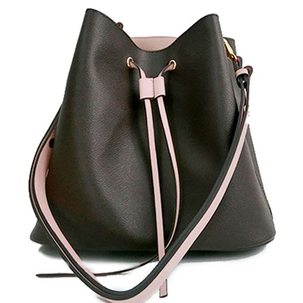 

famous shoulder bags women noe leather bucket bag designer handbags drawstring tote crossbody bag purse