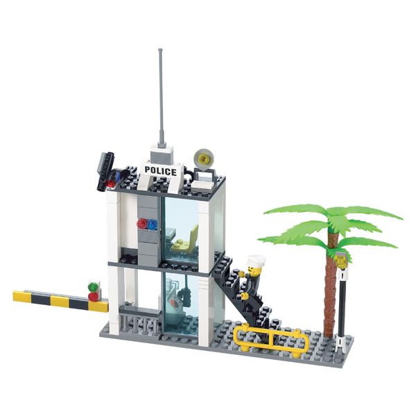 

blocks toys the police series police secure the post children block toys 2020 selling gift of the kid
