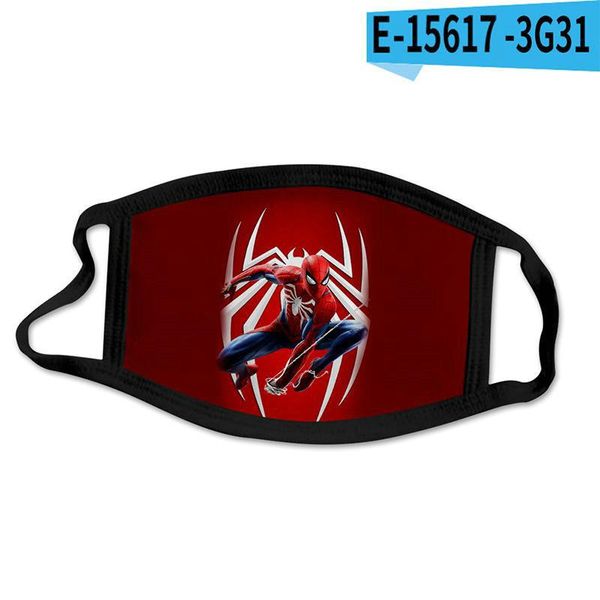 

into the spider verse 3d printing designer face mask cotton reusable face masks out door sport riding masks fashion