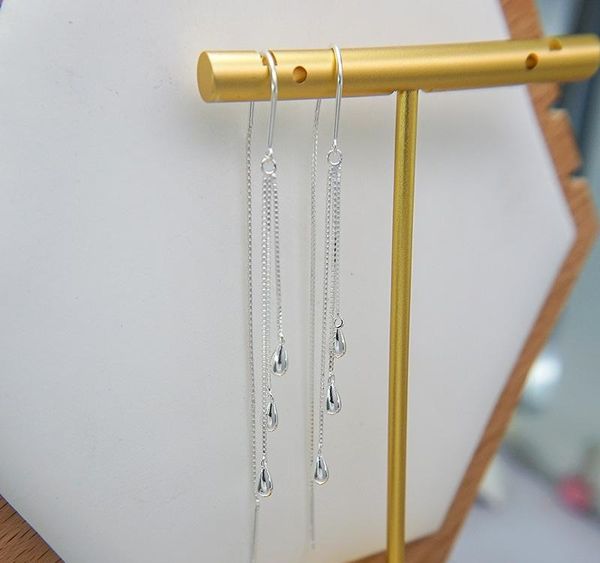 

designer earrings fashion stud tassel long suitable for social gathering party charm ear jewelry 925 silver ohrringe drop shape01