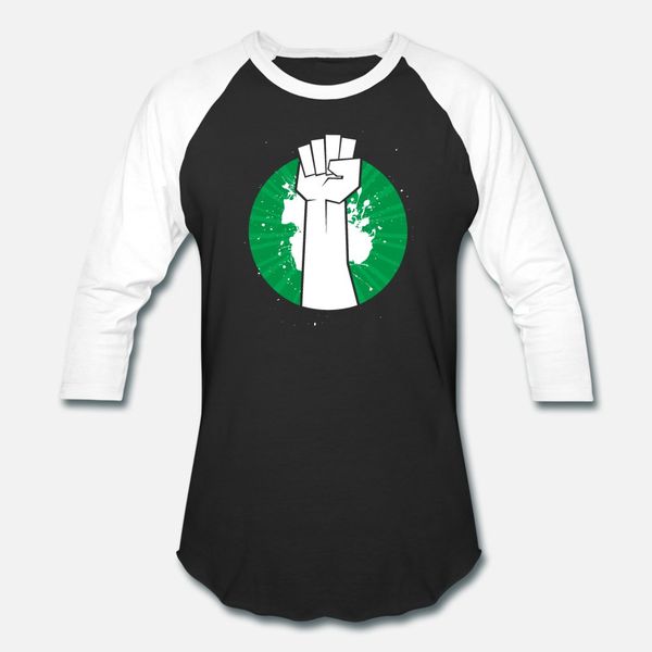 

nigeria fist t shirt men designer 100% cotton round neck clothing graphic comfortable spring leisure shirt