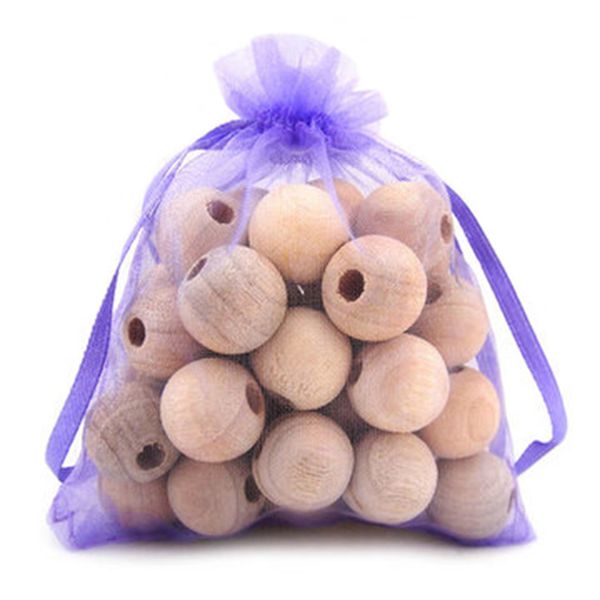 

20pcs wood camphor pest repellent anti bug moth cedar granular balls wardrobes
