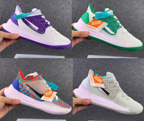

2020 latest 40-46 kyrie low 2 highest quality designer sneakers men chaussures sports running basketball shoes platform white, Black