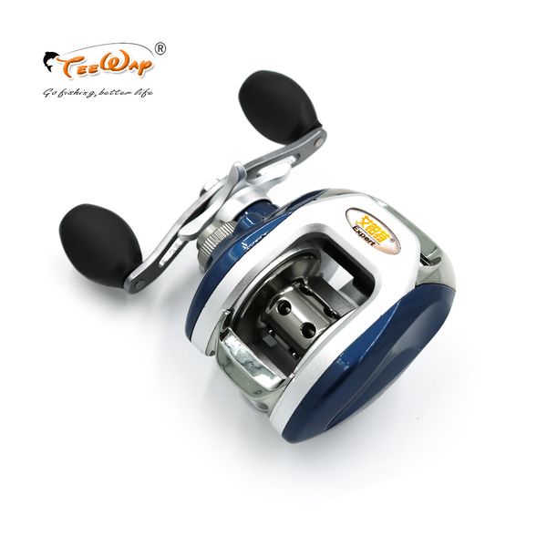 

fishing reel af105l 8+1bb ball bearings left hand low profile baitcasting carp high speed pesca 6.3:1 fly fishing reels