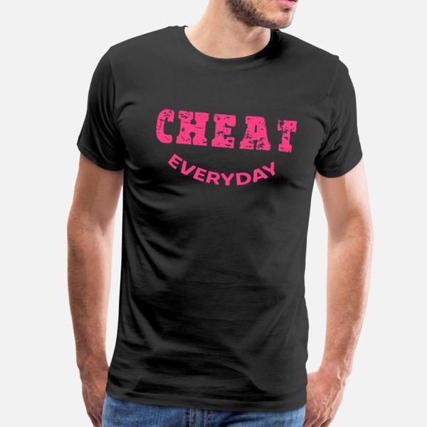 

cheatday фитнес питание тенниска мужчины дизайнер футболка плюс размер 3xl letters солнечный свет новый стиль весна природные рубашки