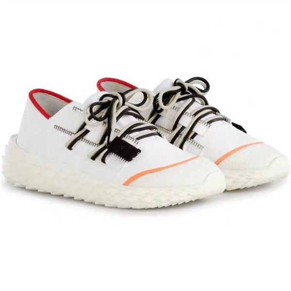 

lace up sneakers mixed colors men women shoes sports sneakers fahion slip on platform ladies shoes round toe comfort women, Black