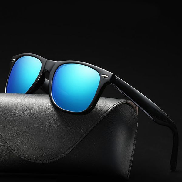 

aluminum magnesium fashion men's mirror sun glasses goggle eyewear female / male accessories sunglasses for women/men unisex, White;black