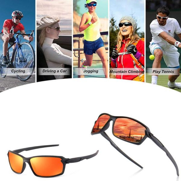 

new brand men sunglasses polarized for men oculos sport driving sun glasses goggles eyewear polarized sunglasses uv400, White;black