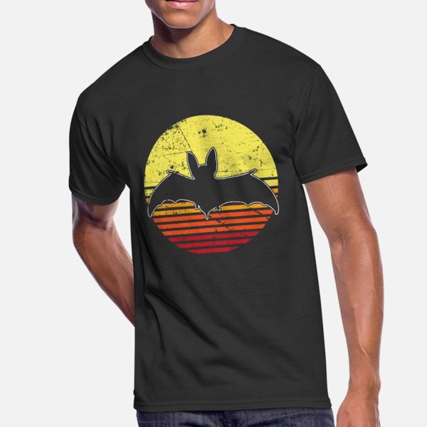 

bat t shirt men customize tee shirt round collar original famous fashion spring autumn slim shirt