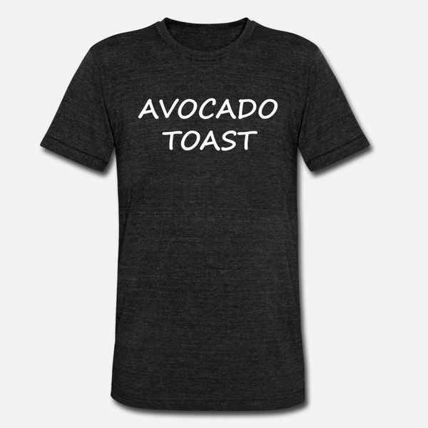 

avocado toas t shirt men loose cotton s-xxxl formal loose comical summer vintage