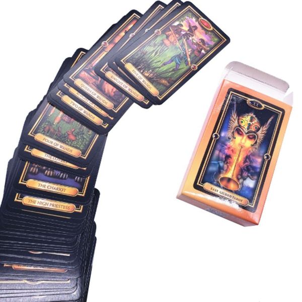 

tarot entertainment card oracle gilded playing tarot sale game cards cards party easy card board friend table games deck wwuny