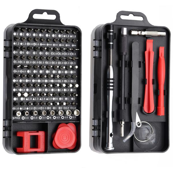 

yalku precision screwdriver set 110 in 1 torx screw driver magnetic bit sets hand for phone repair hex driver holder