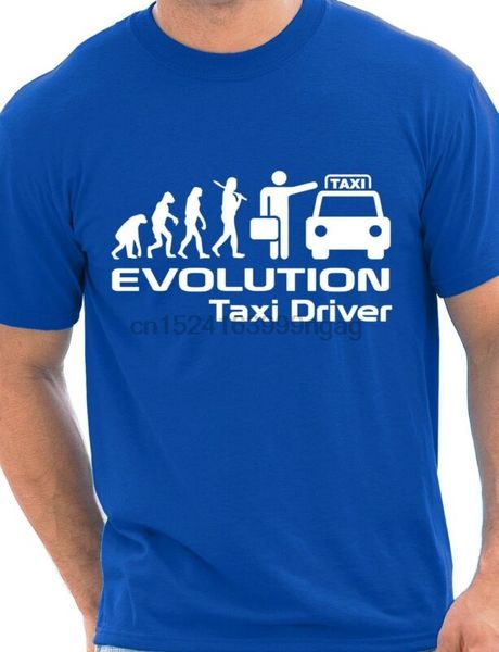 

evolution of a taxi driver job work t-shirt size s-xxl