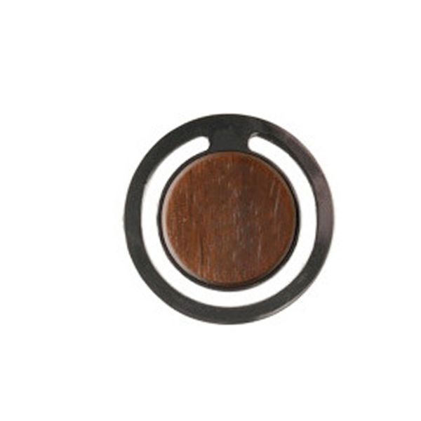 

elegant bookmark durable money clip clamp wooden multifunctional round students