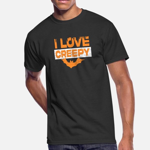 

i love creepy bat футболка men вязаная хлопка o-образным вырезом письмо сыпучие basic спринг тонкая рубашка